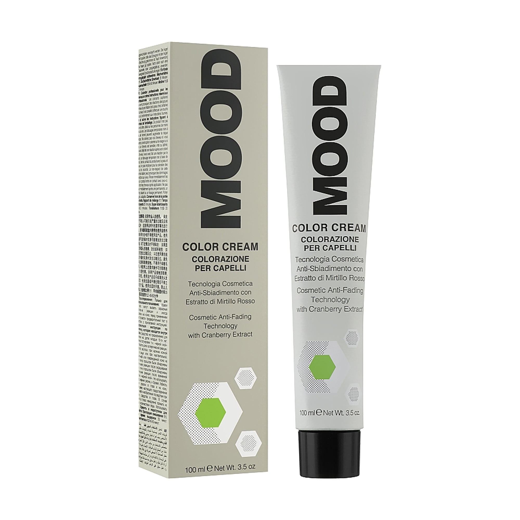 Перманентна крем-фарба для волосся Mood Color Cream 0.0 White Booster, 100 мл
